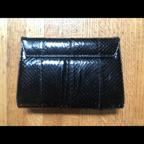 Vintage Henri Fensteur Leather purse with strap - Picture 2 of 4